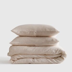 NEW! Quince European Linen Duvet Cover Set | Full / Queen